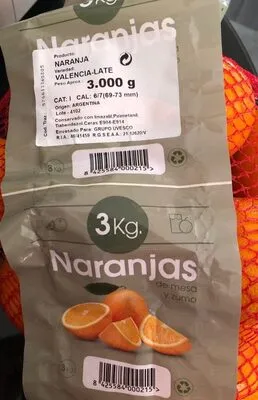 Naranja para zumo malla (3 kg aprox)