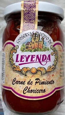 Carne de pimiento choricero Leyenda