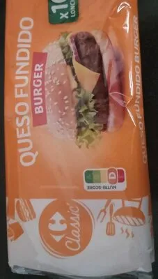 Queso fundido burger