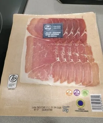 Jamón serrano gran reserva en lonchas Carrefour El Mercado