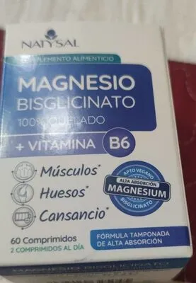 Natysal Magnesio Bisglicinato + B6