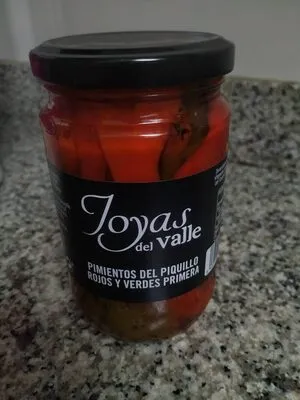 Pimientos del piquillo rojos y verdes