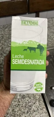 Leche Semidesnatada Hacendado