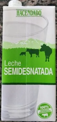 Leche Semidesnatada Hacendado
