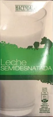 Leche semidesnatada Hacendado