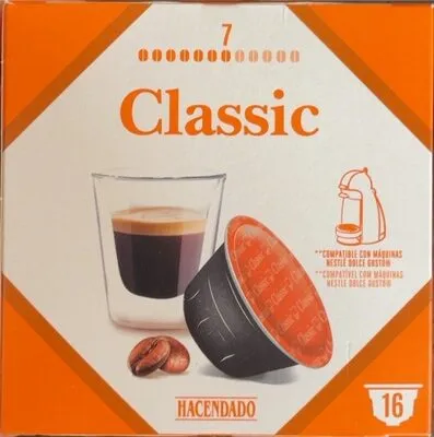 Café en cápsula classic Hacendado