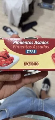 Pimientos rojos asados en tiras
