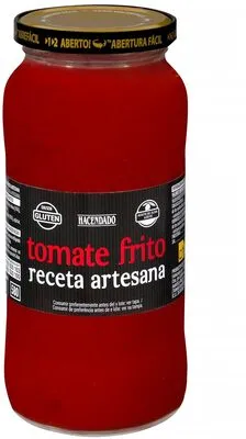 Tomate frito receta artesana Hacendado con aceite de oliva