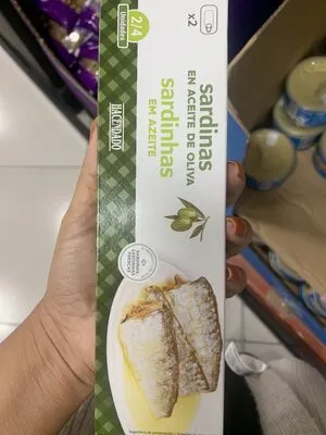 Sardinas en aceite de oliva Hacendado