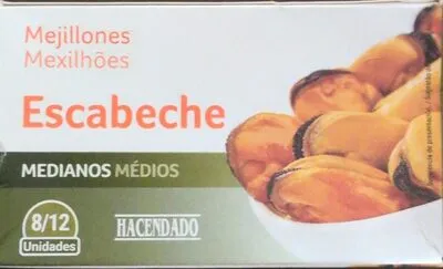 Mejillones en escabeche con aceite de oliva Hacendado