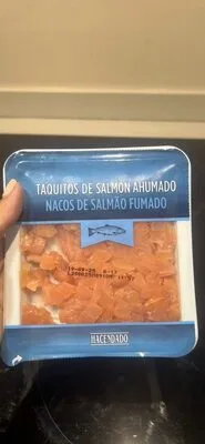 Taquitos de salmón ahumado