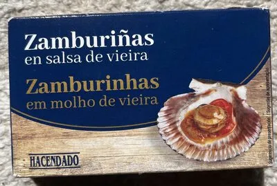Zamburiñas en salsa de vieira