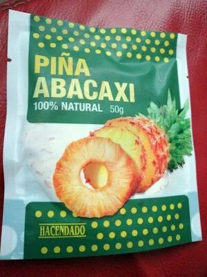 Piña deshidratada