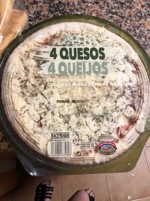 Pizza 4 quesos Hacendado