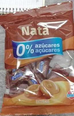 Caramelos nata 0% azúcares