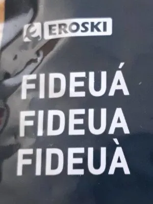 Fideuá Eroski