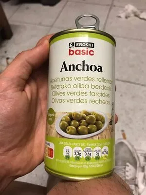 Aceitunas rellenas de anchoa