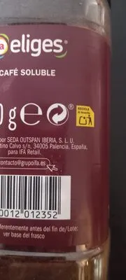 Café soluble natural Eliges 200g