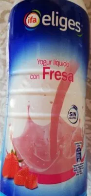 Yogur líquido con fresa Eliges
