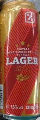 Cerveza Lager Dia 50 cl