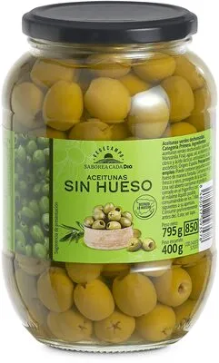 Aceitunas verdes sin hueso Dia