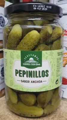 Pepinillos sabor anchoas