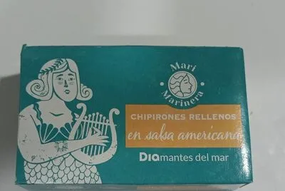 Chipirones rellenos en salsa americana Dia Mari Marinera