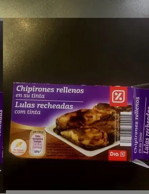 Chipirones rellenos en su tinta Dia Mari Marinera 72 g