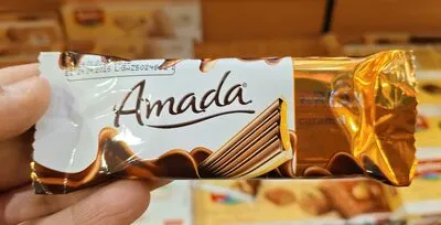 Amada Break Caramel Coated Chocolate Biscuit