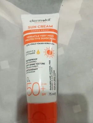 Dermokil Sun Cream Çok Yönlü Yüksek Koruyucu SPF 50+ 75 ml