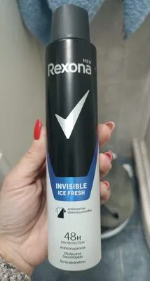 Rexona - Déodorant vaporisateur REXONA INVISIBLE ICE FRESH MEN Déodorant parfumé 200 ml male