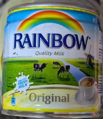 Rainbow Evaporated Milk (حليب ابو قوس)