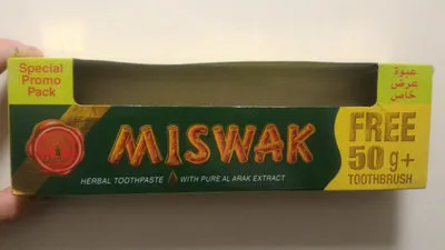 Dabur miswak Dentifrice herbal 120 g + 50 g GRATUIT