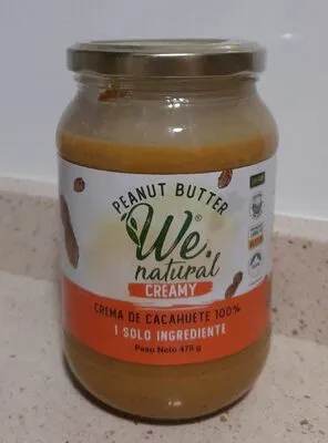 Crema de cacahuete creamy (We Natural / Ruparel)