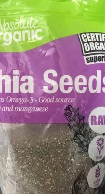 Absolute Organic Chia Seeds 1kg