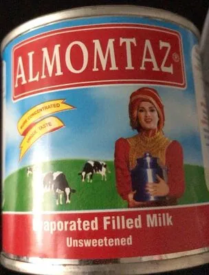 Almomtaz evaporated filled milk
