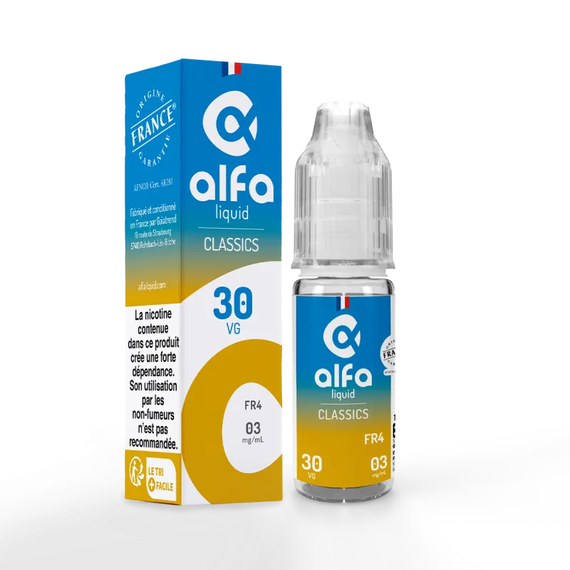 E-LIQUIDE ALFALIQUID FR4 10ML - 19,6 mg