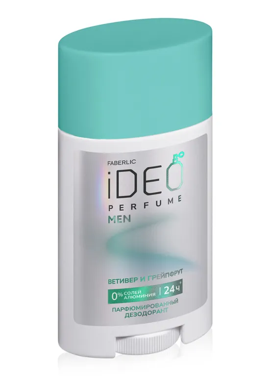 Faberlic Ideo Perfume Men Vetiver and Grapefruit Deodorant Stick