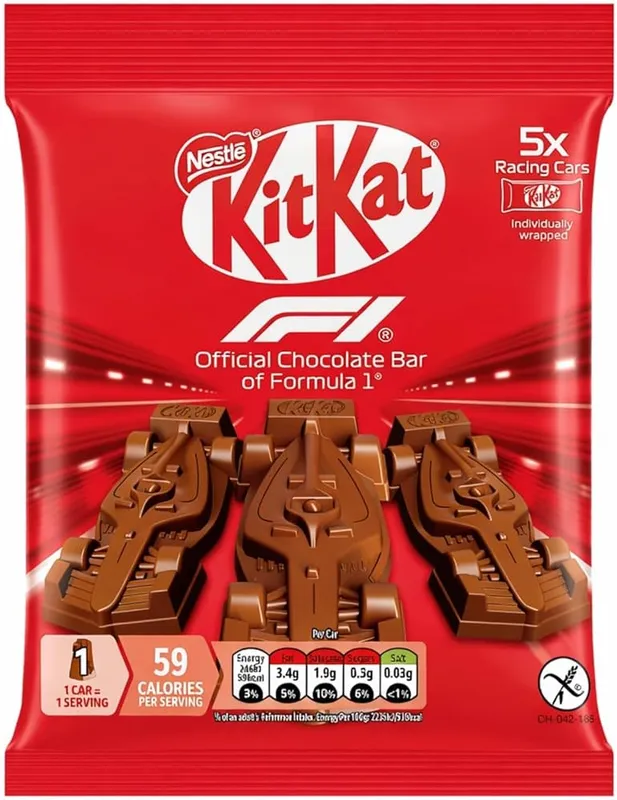 Kit Kat F1 Race Cars (5 x 11g)