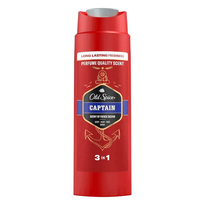 Old Spice Captain Gel Douche 3en1 400 ml